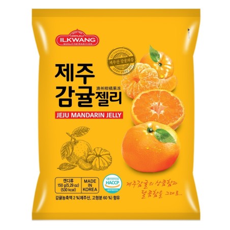 Ilkwang Jeju Mandarin Jelly 150G*50