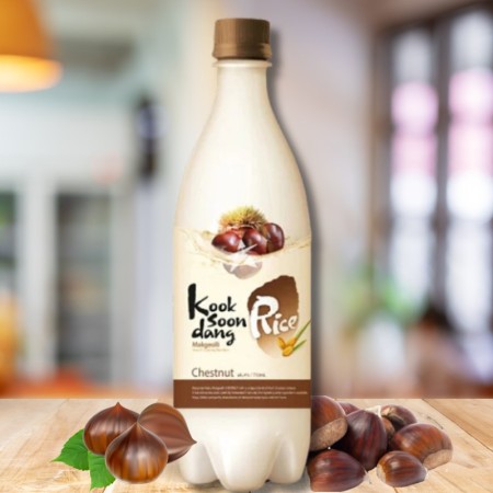 kooksoondang Maggeolli(Rice Wine-Chestnut) Alc.4% 750ML*20